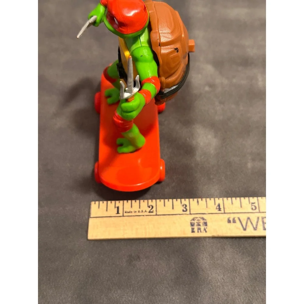 Funrise TMNT Mutant Mayhem Skateboard Pull Back Figures Set of 4 2023